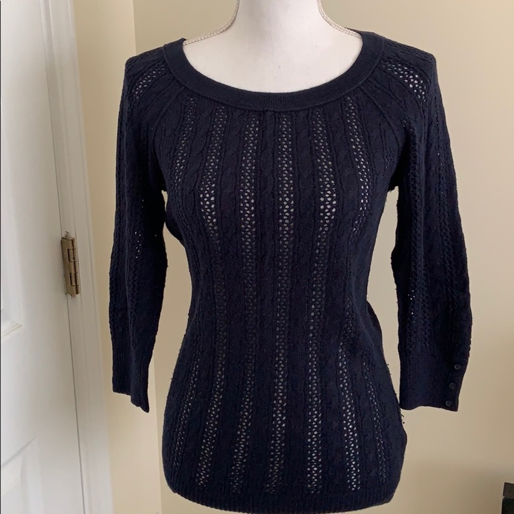 3/4 sleeve knit top